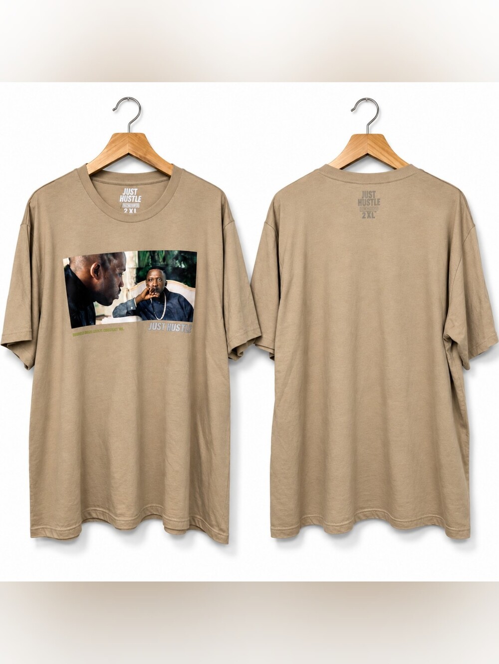 Just Hustle Graphic T-Shirt – Brand New